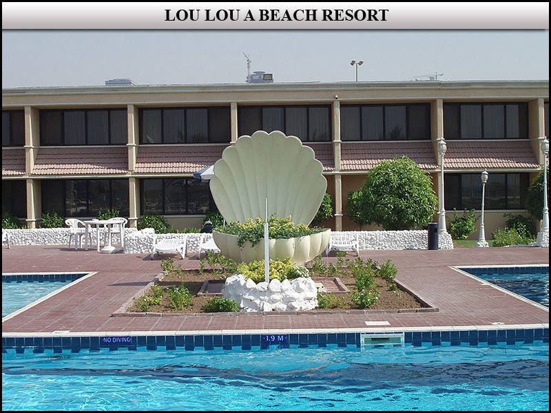 Lou'Lou'A Beach Resort Sharjah Bagian luar foto